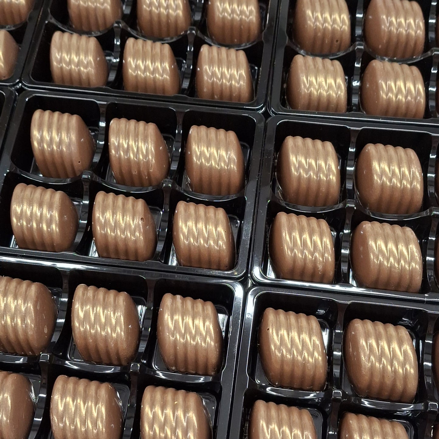 Milk chocolate caramels