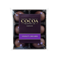 Dark chocolate violet creams