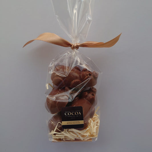 Belgian milk chocolate pigs